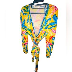 Vibrant Wrap tropical colors